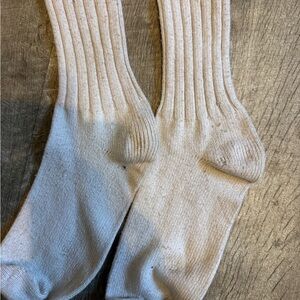 Well worn womens gym socks